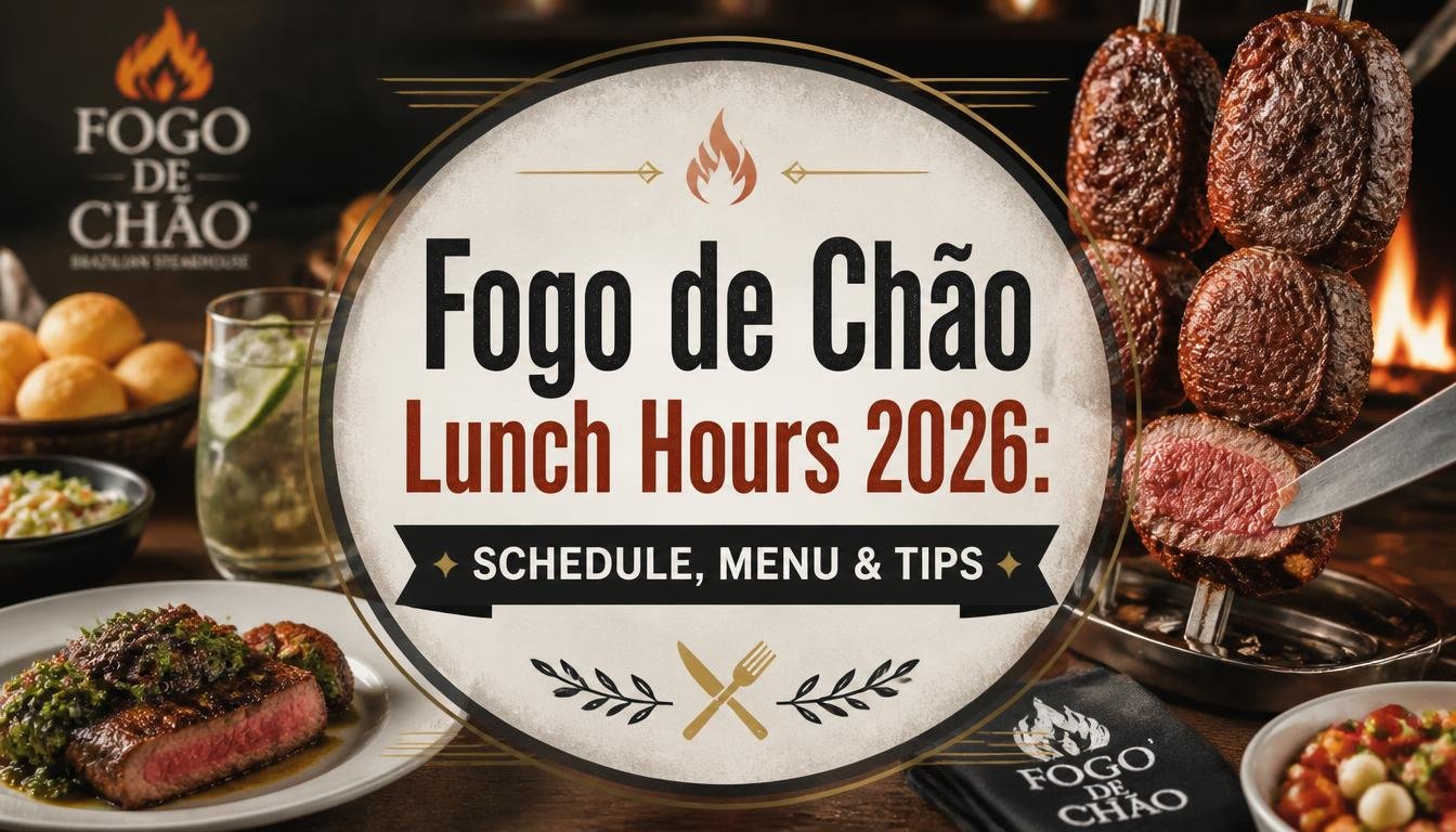 Fogo de Chão Lunch Hours 2026: Schedule, Menu & Tips