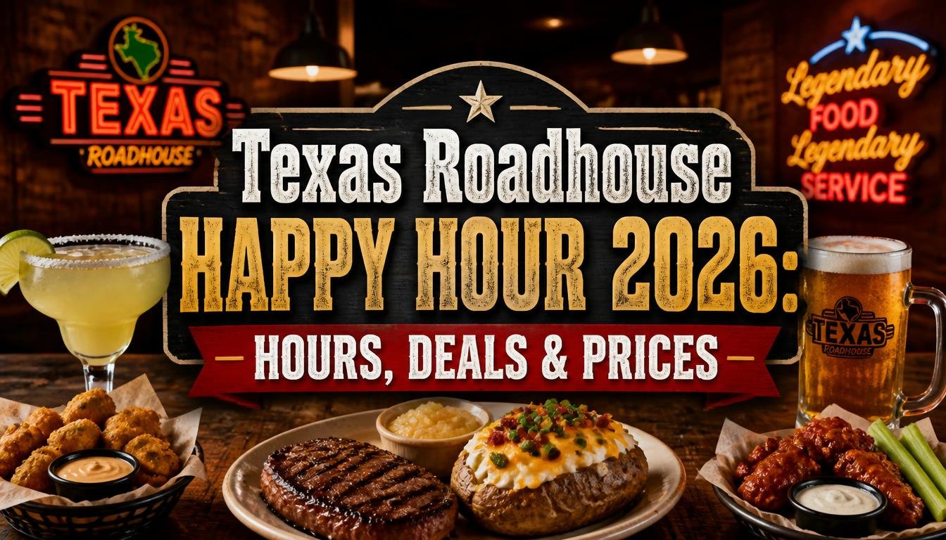 Texas Roadhouse Happy Hour 2026: Hours, Deals & Prices