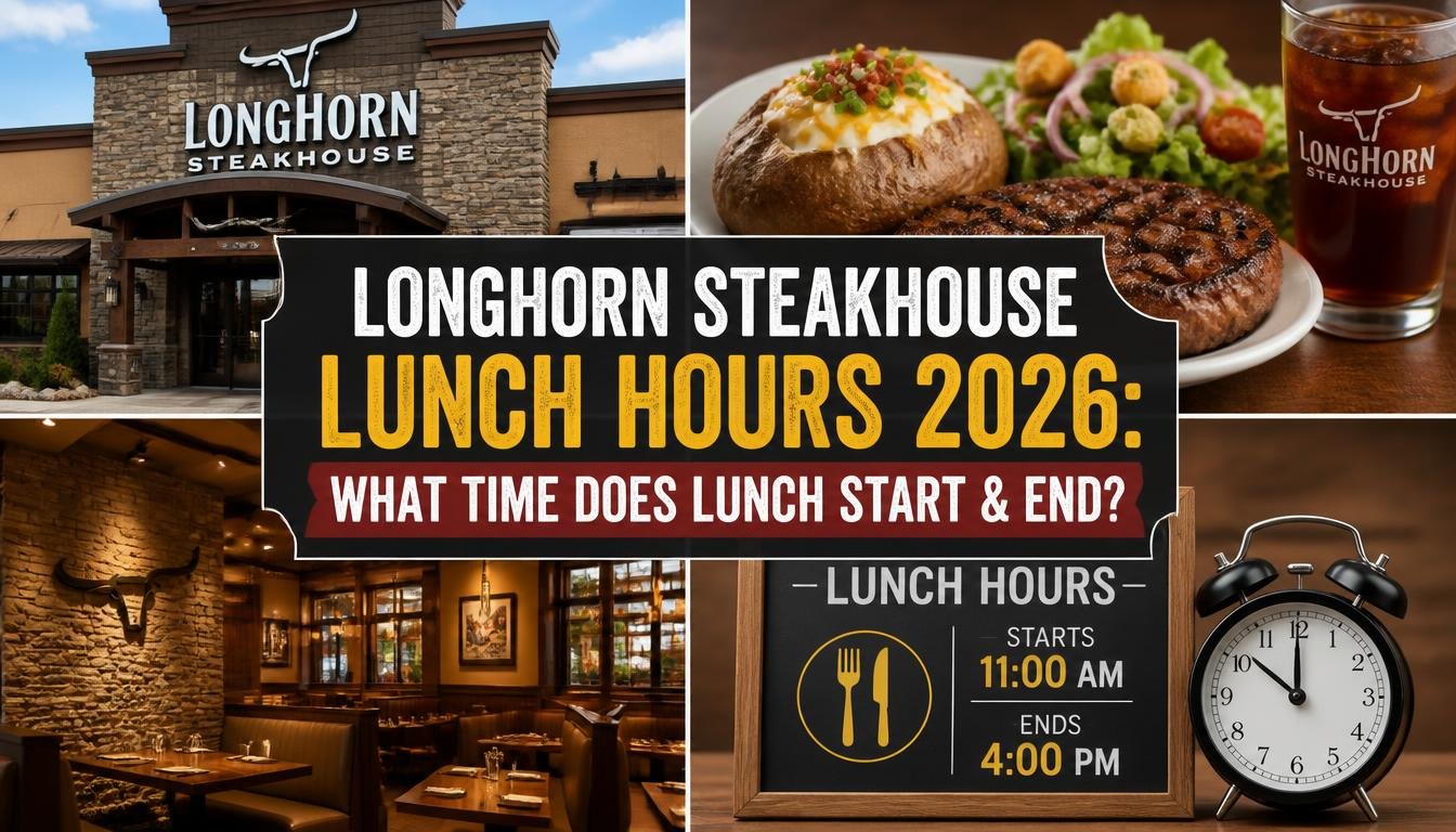 LongHorn Steakhouse Lunch Hours 2026: What Time Does Lunch Start & End?