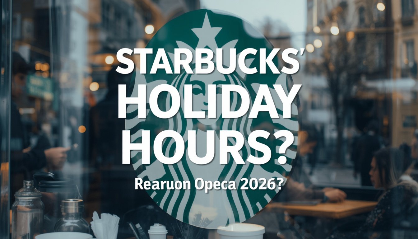 Starbucks Holiday Hours 2026: Is Starbucks Open on Holidays?