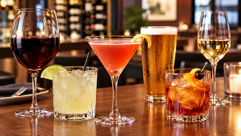 Cooper's Hawk Happy Hour drinks
