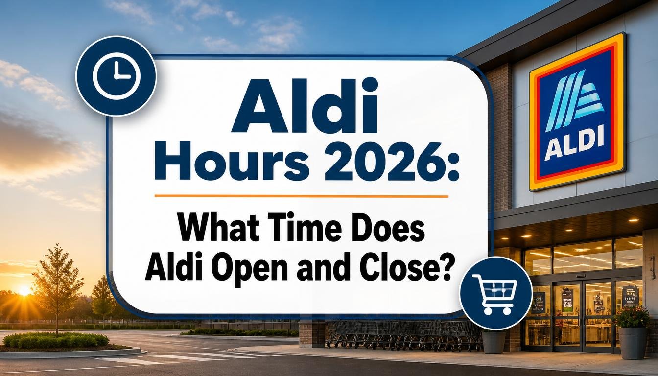 What Time Is Aldi Open Tomorrow