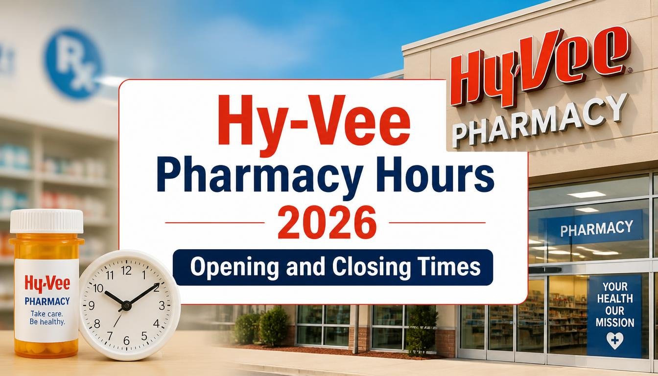 Hy Vee Pharmacy Hours 2026: Opening and Closing Times