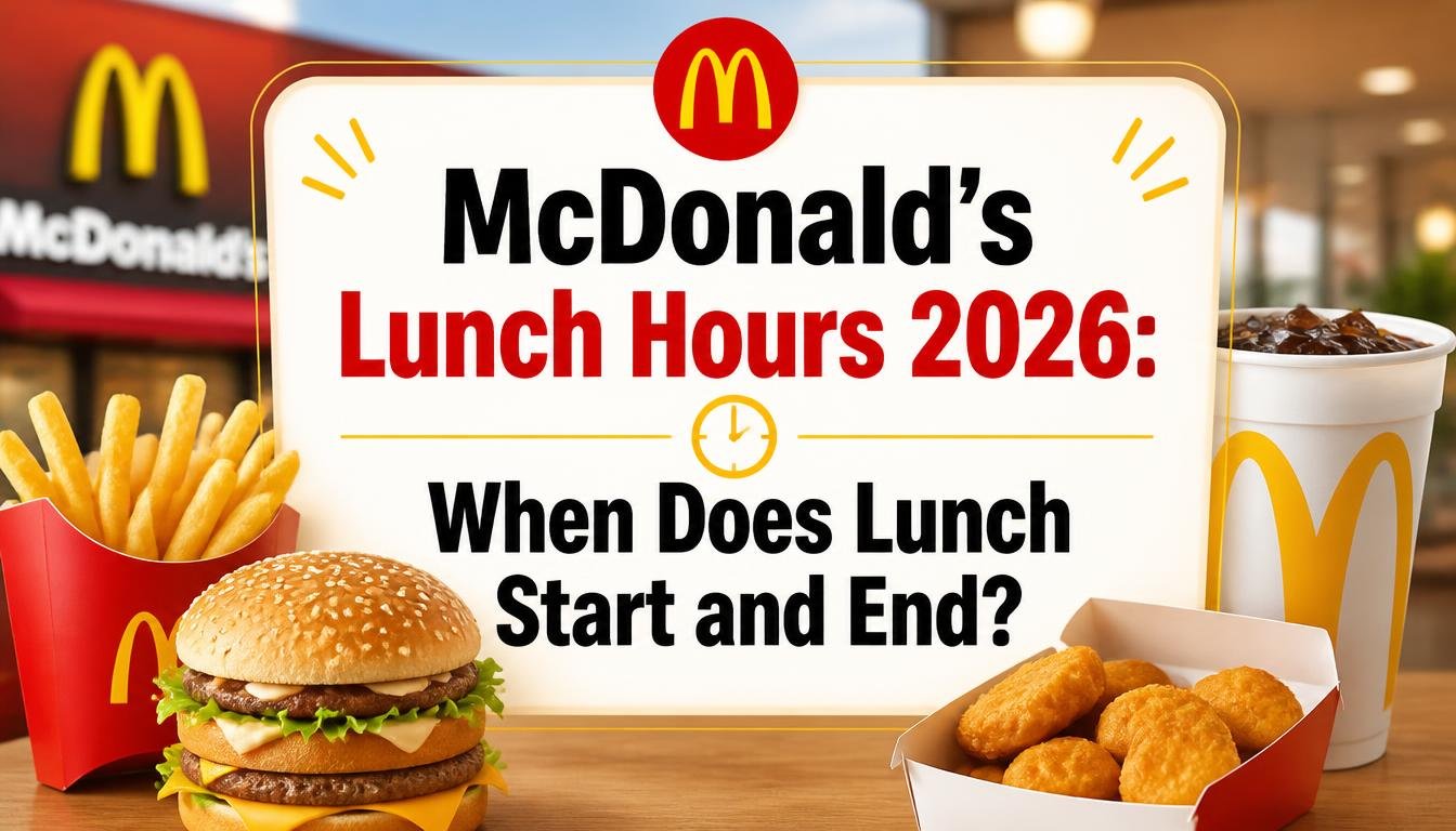 McDonald’s Lunch Hours