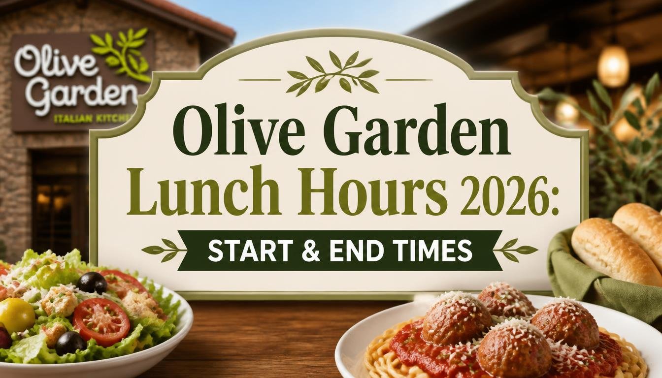 Olive Garden Lunch Hours 2026: Start & End Times
