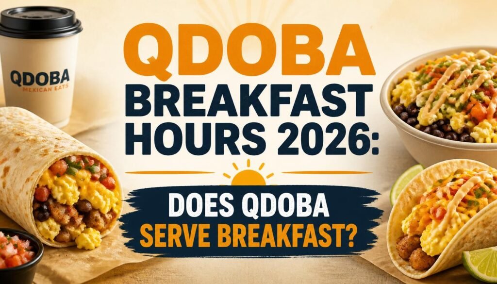 QDOBA Breakfast Hours
