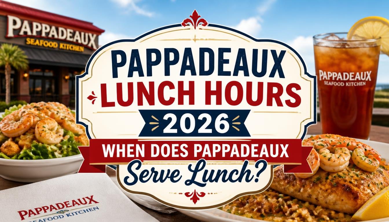 Pappadeaux Lunch Hours 2026: When Does Pappadeaux Serve Lunch?